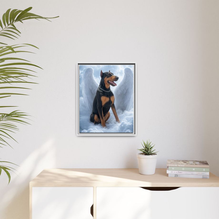 Framed 16x20 White context