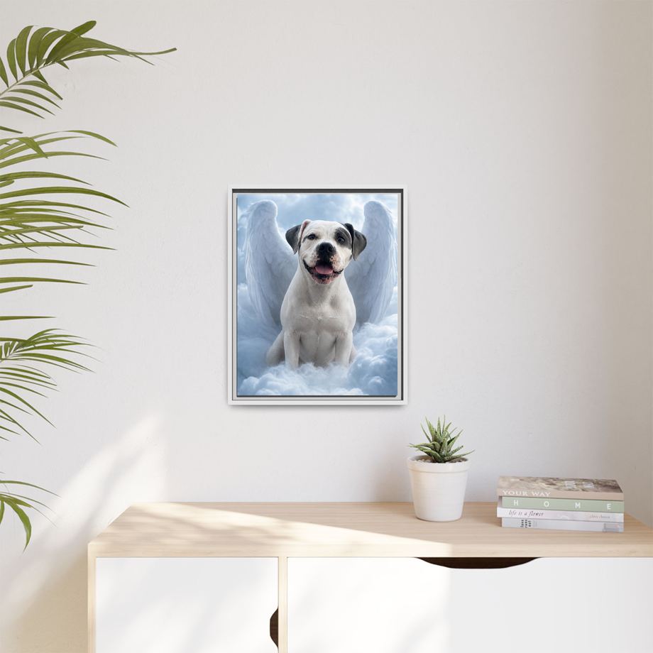 Framed 16x20 White context