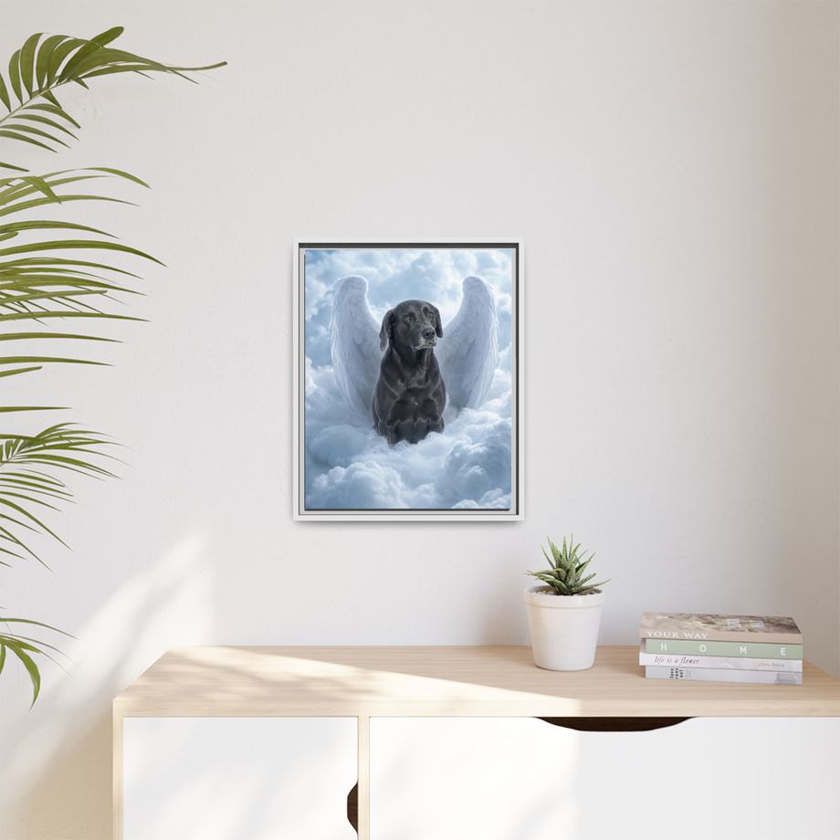 Framed 16x20 White context