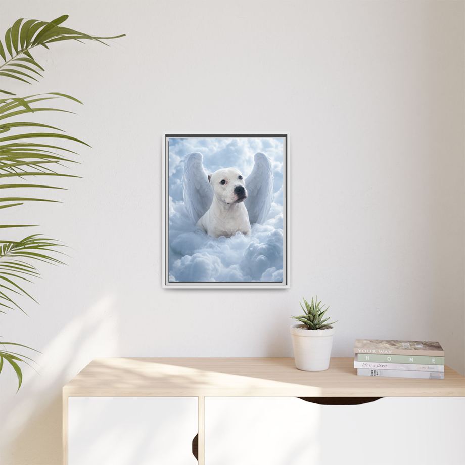 Framed 16x20 White context