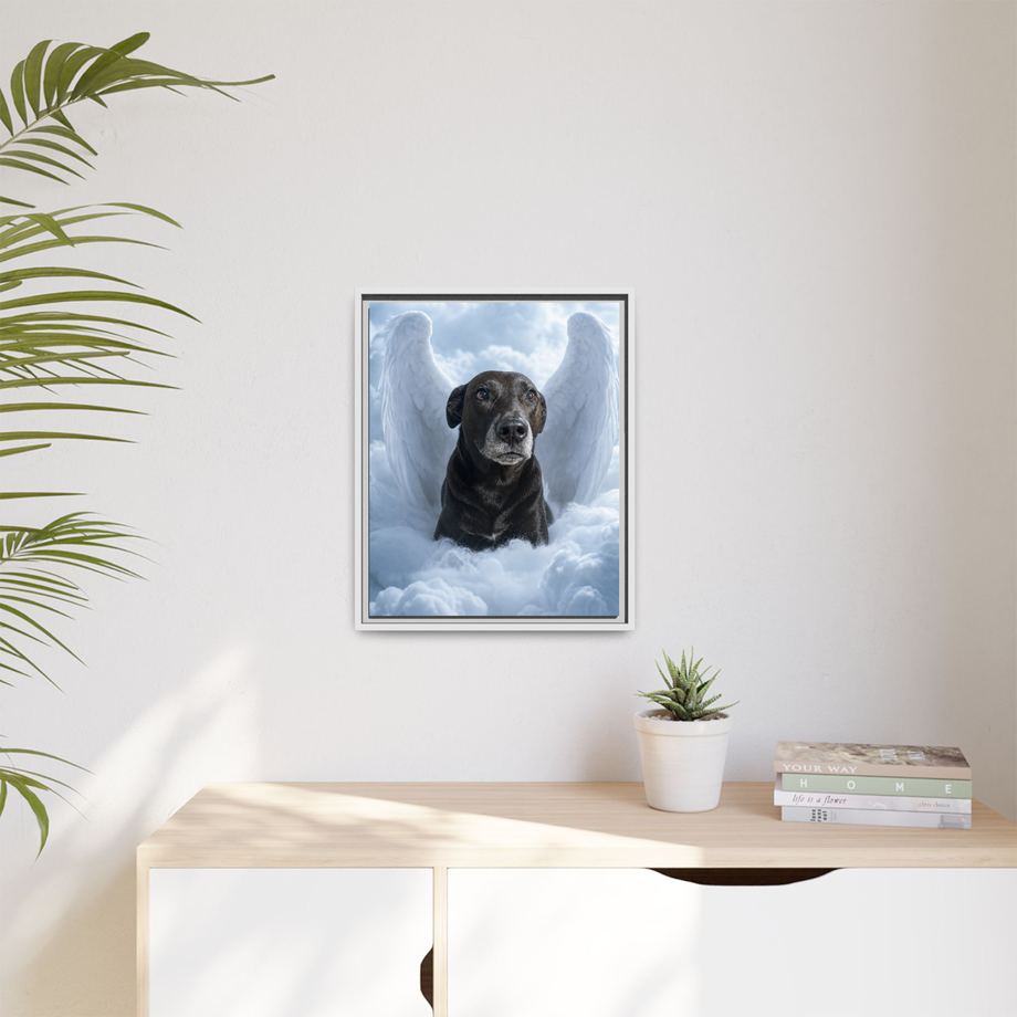 Framed 16x20 White context