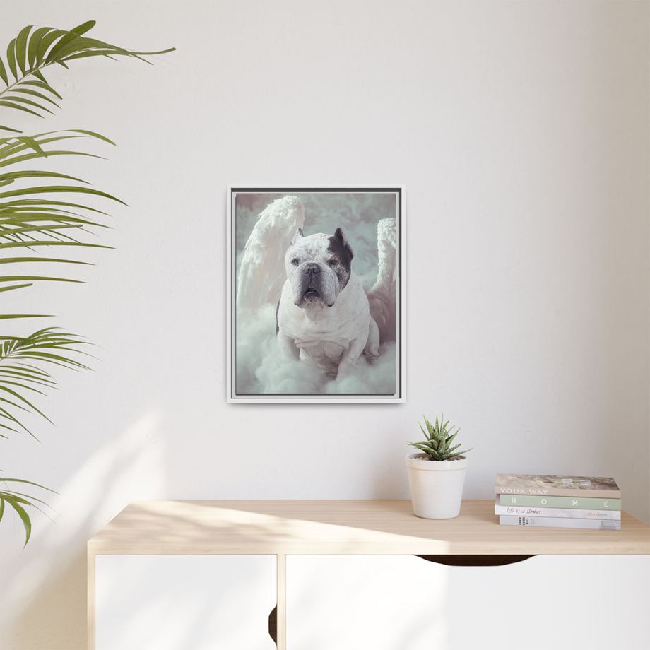 Framed 16x20 White context