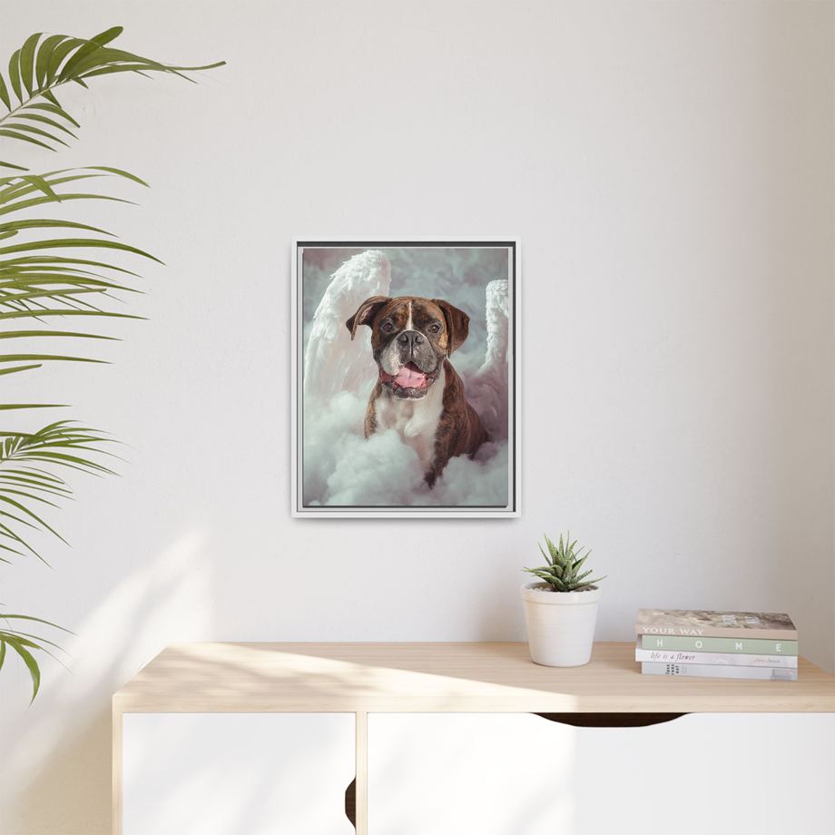 Framed 16x20 White context