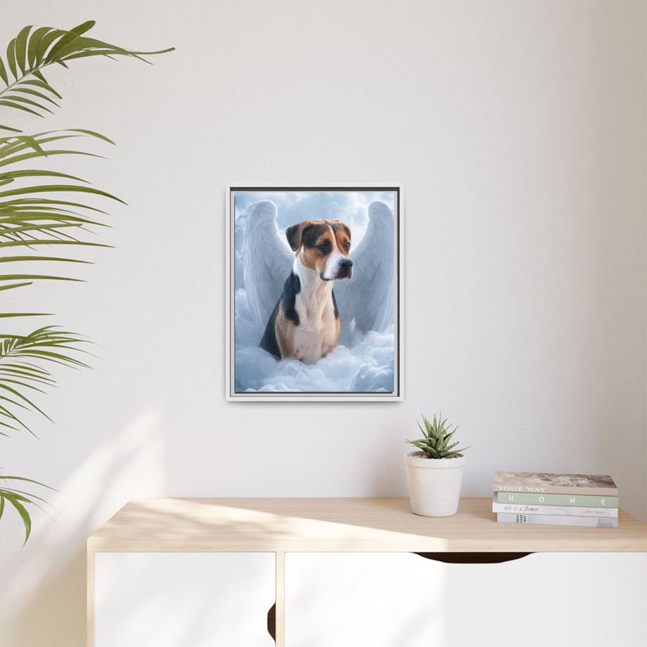 Framed 16x20 White context