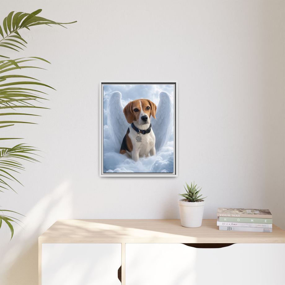 Framed 16x20 White context