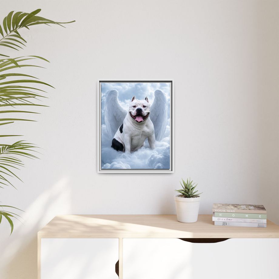 Framed 16x20 White context