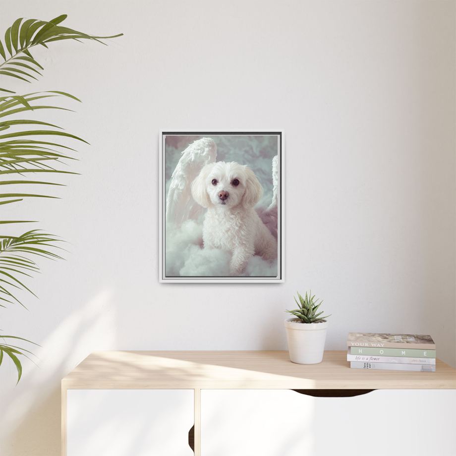 Framed 16x20 White context