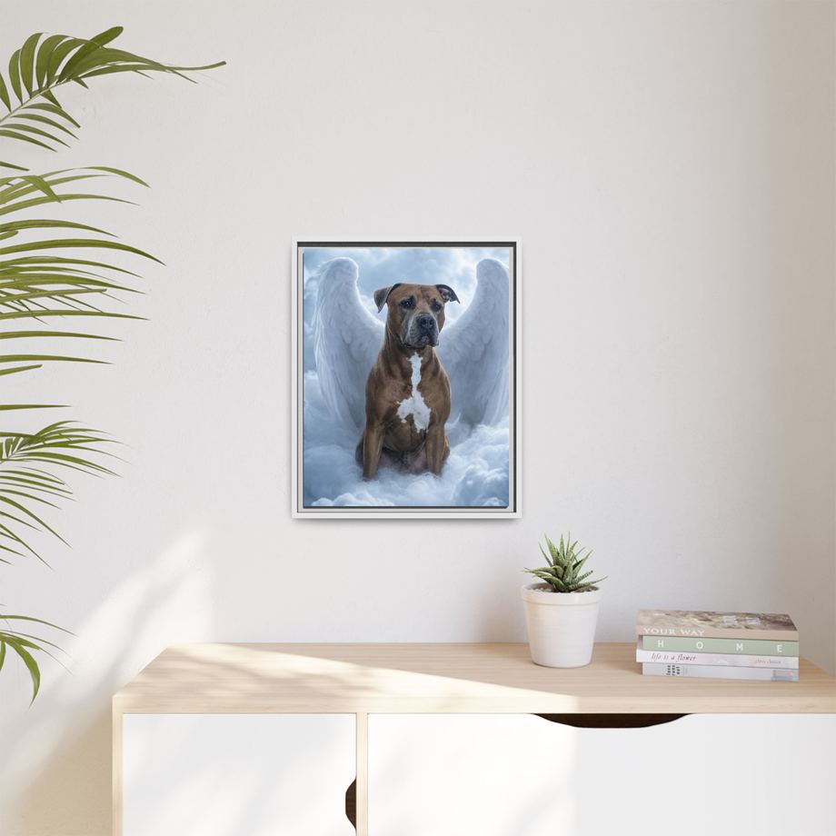 Framed 16x20 White context