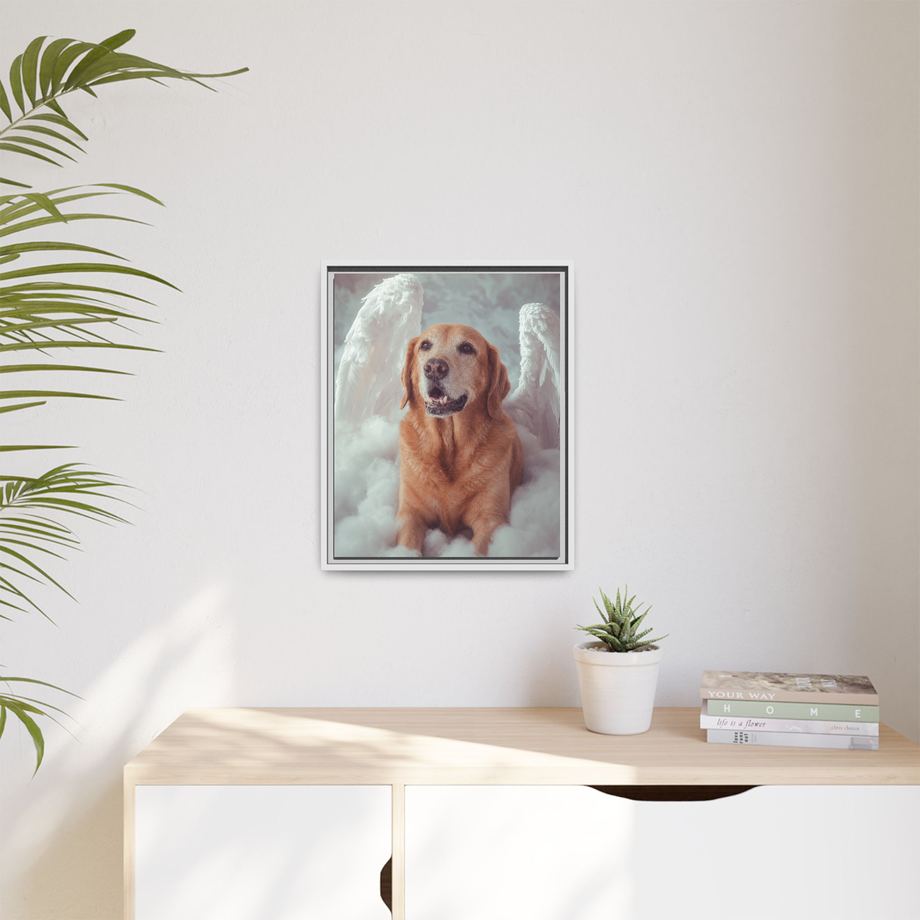 Framed 16x20 White context