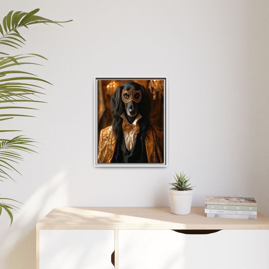 Framed 16x20 White context
