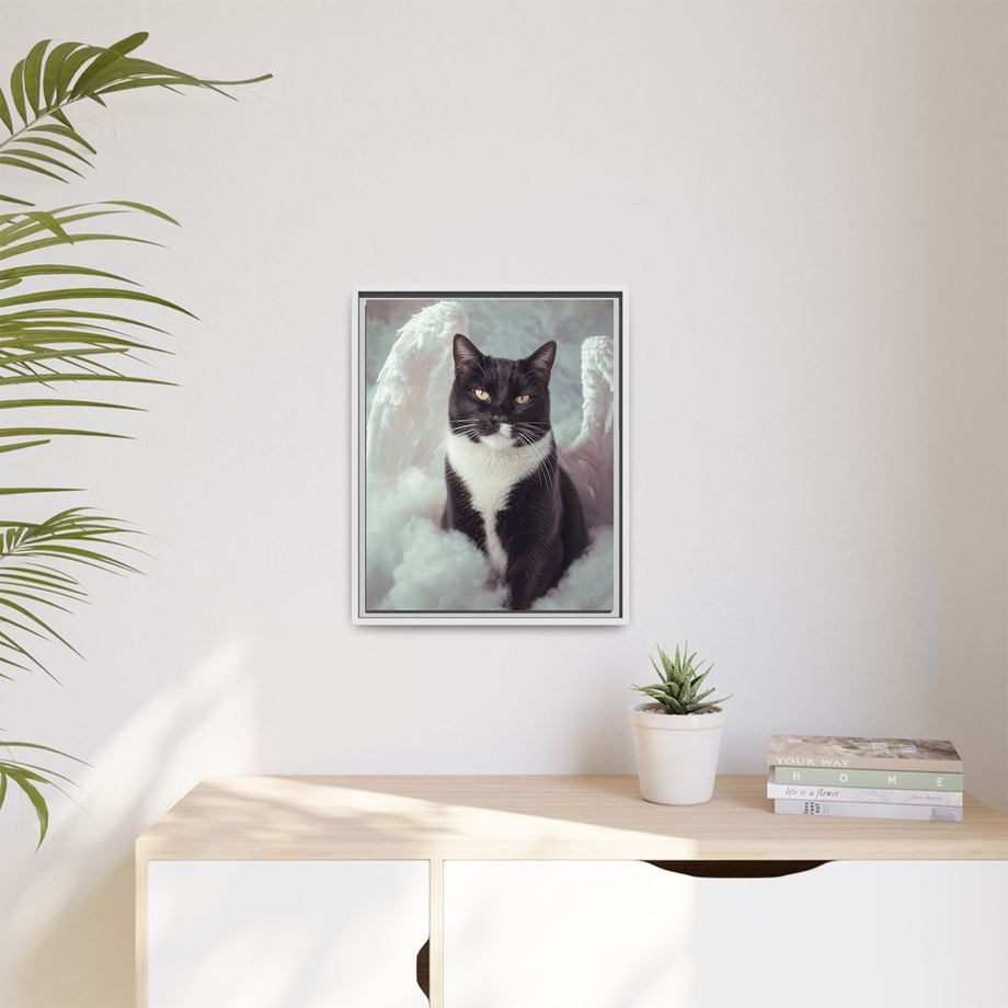 Framed 16x20 White context