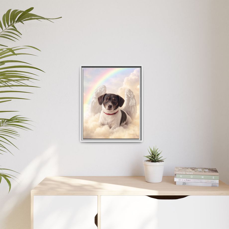 Framed 16x20 White context