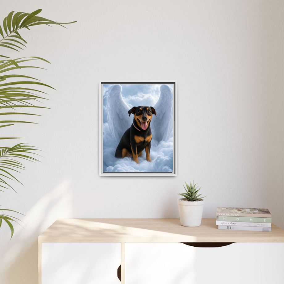 Framed 16x20 White context