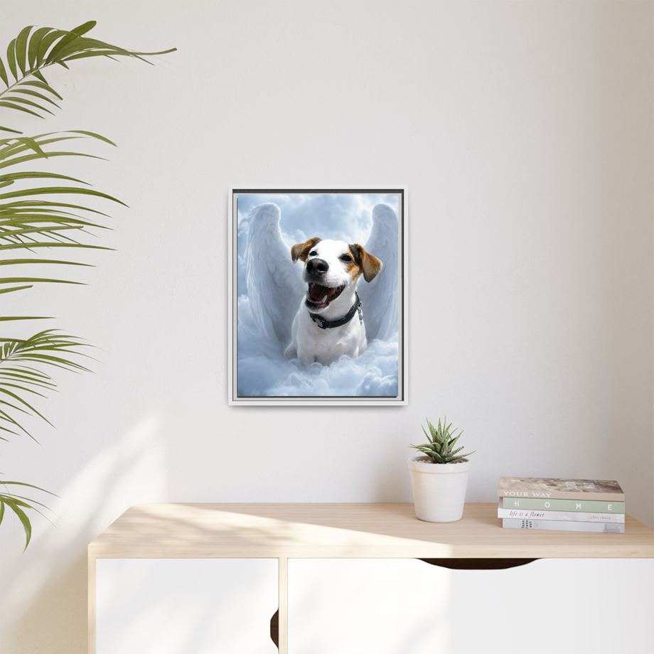 Framed 16x20 White context