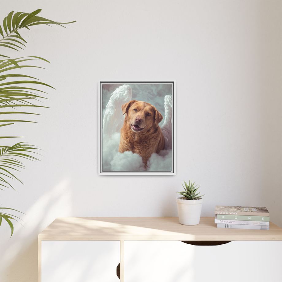 Framed 16x20 White context
