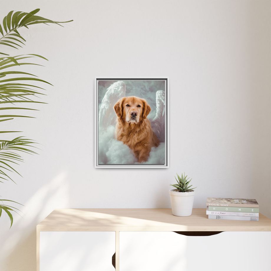 Framed 16x20 White context