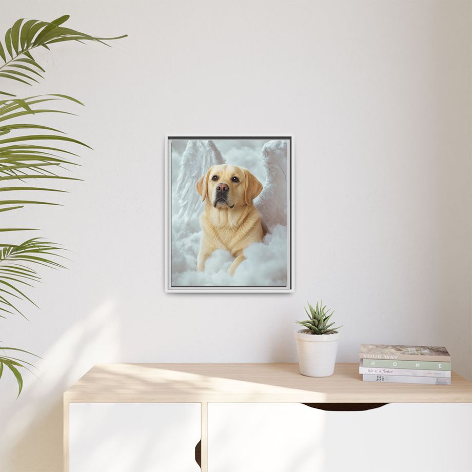Framed 16x20 White context