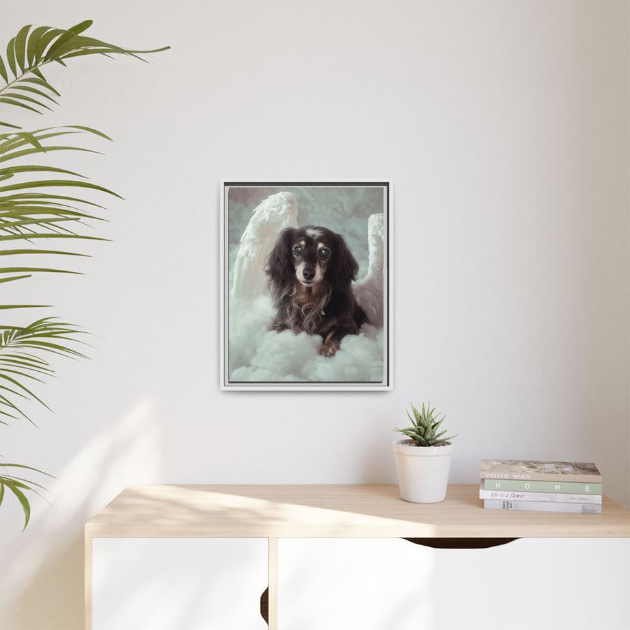 Framed 16x20 White context
