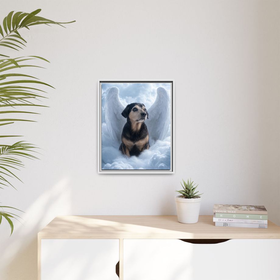 Framed 16x20 White context