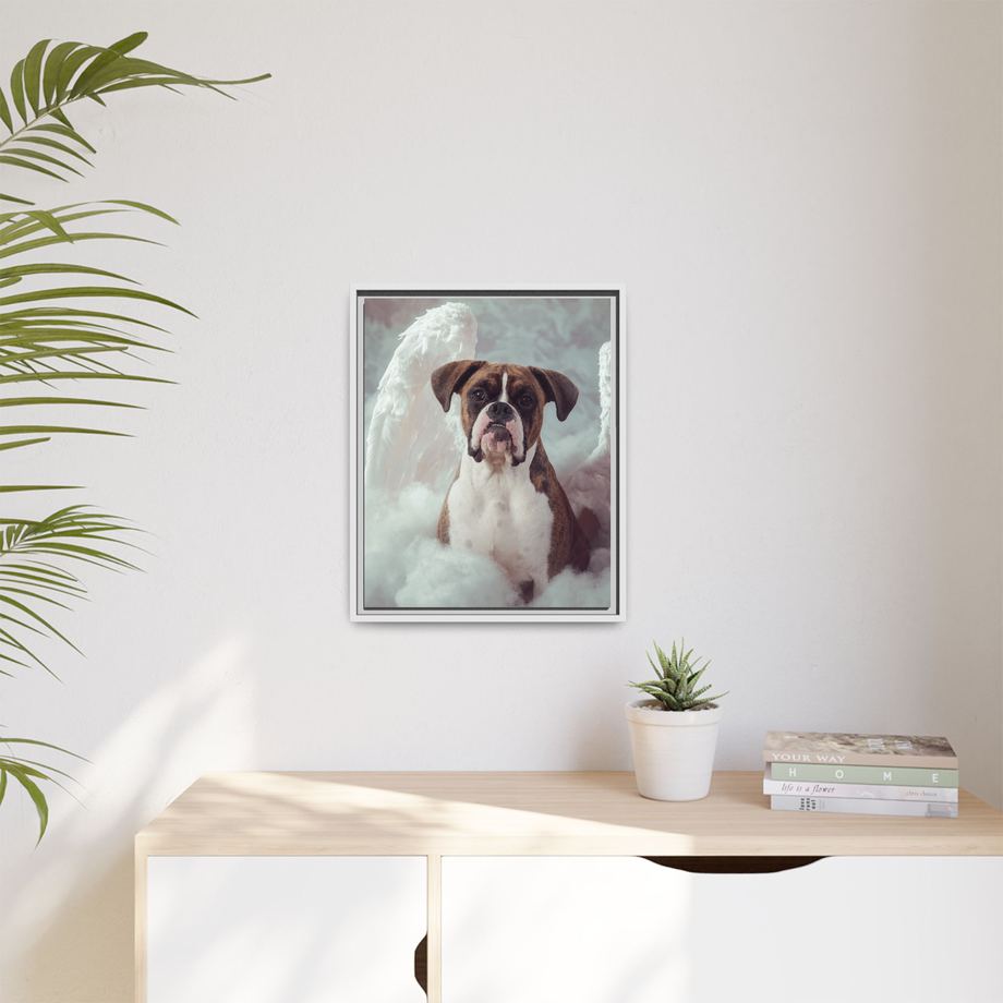 Framed 16x20 White context