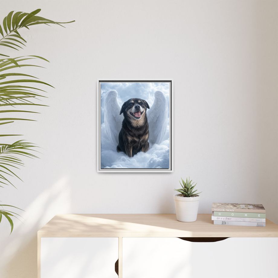 Framed 16x20 White context