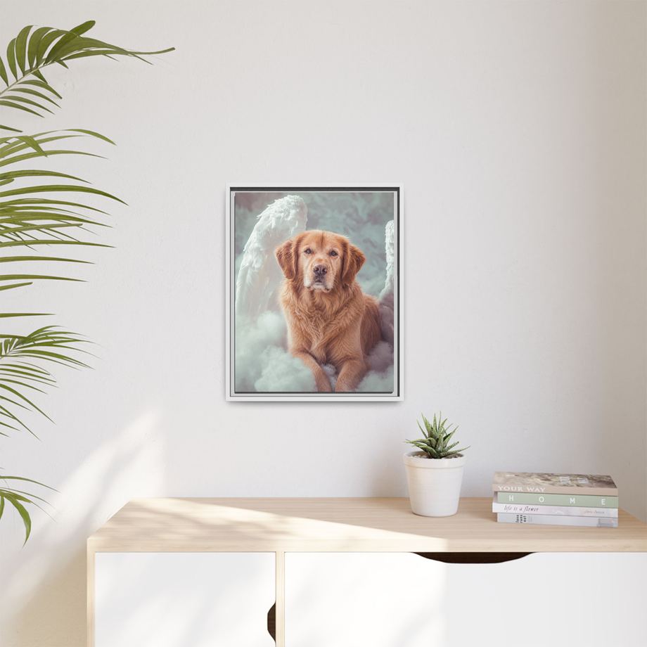 Framed 16x20 White context