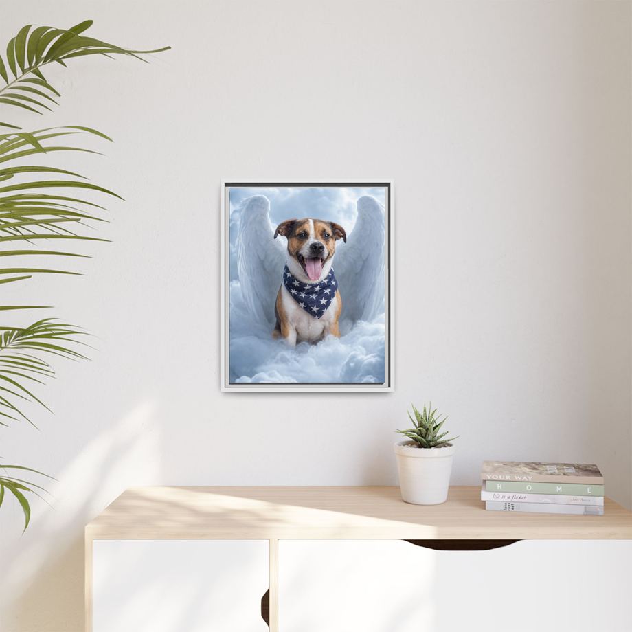Framed 16x20 White context