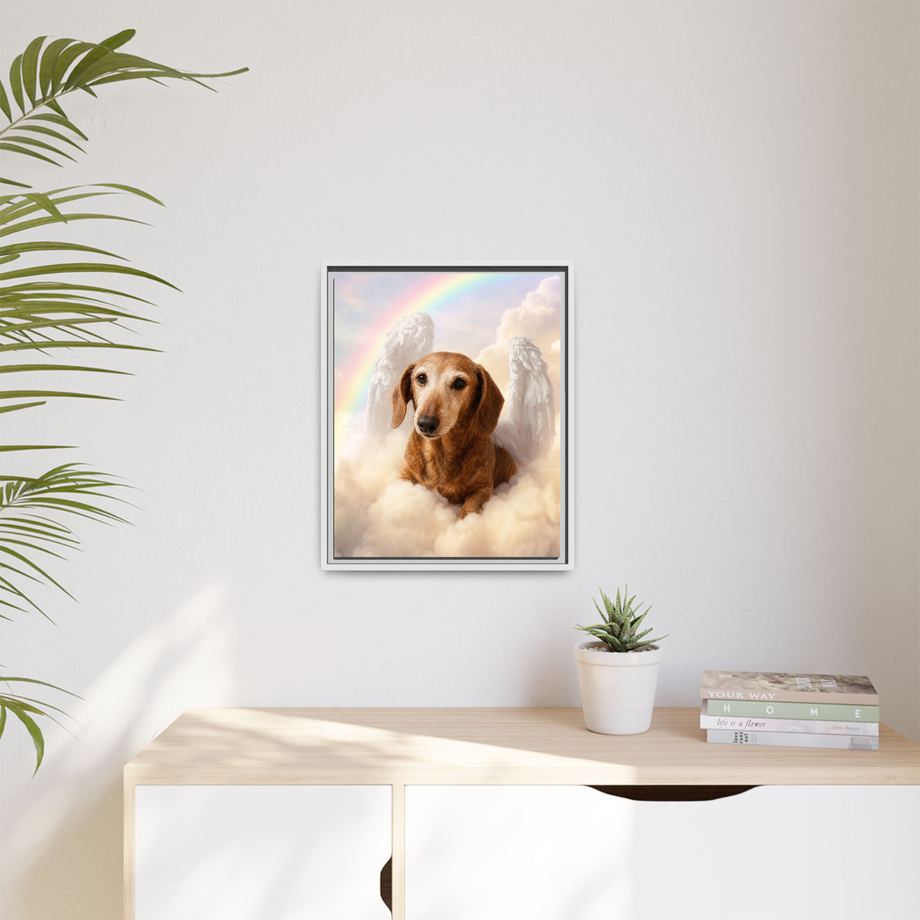Framed 16x20 White context