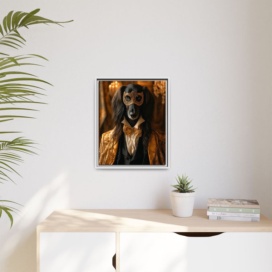 Framed 16x20 White context