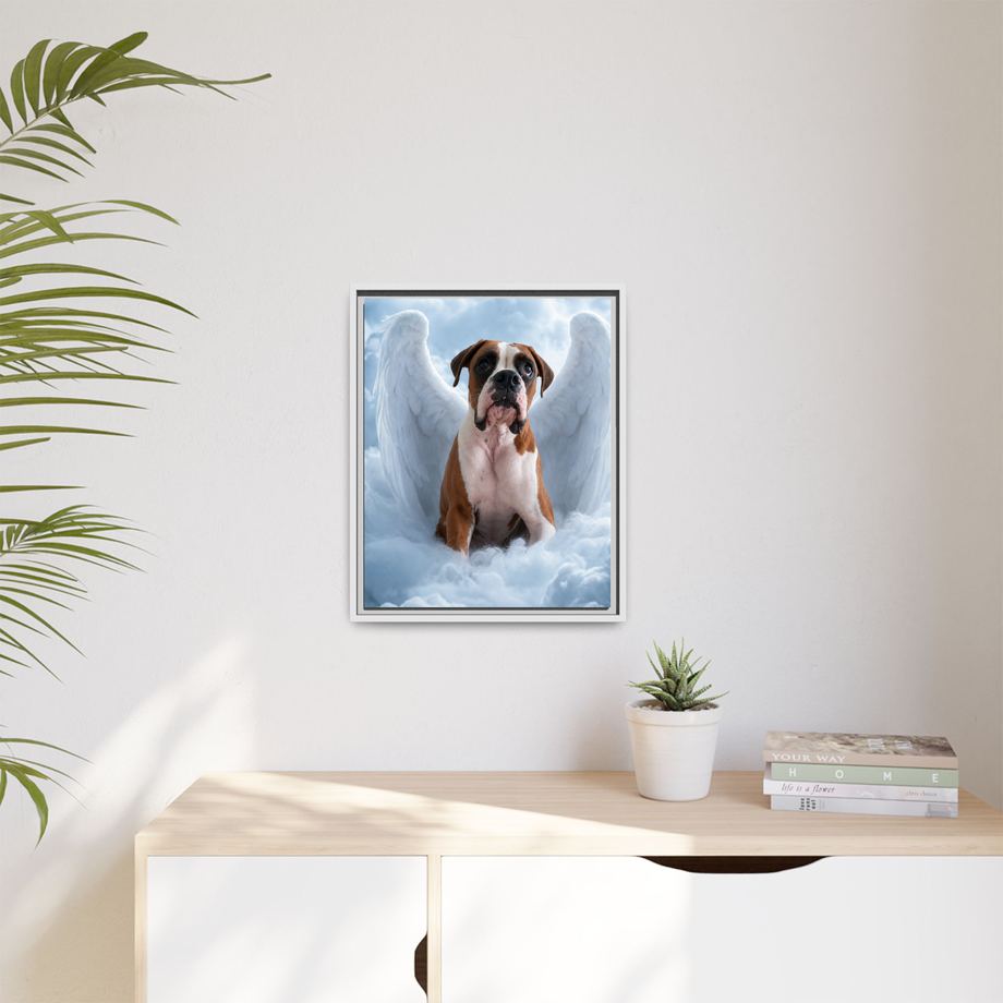 Framed 16x20 White context