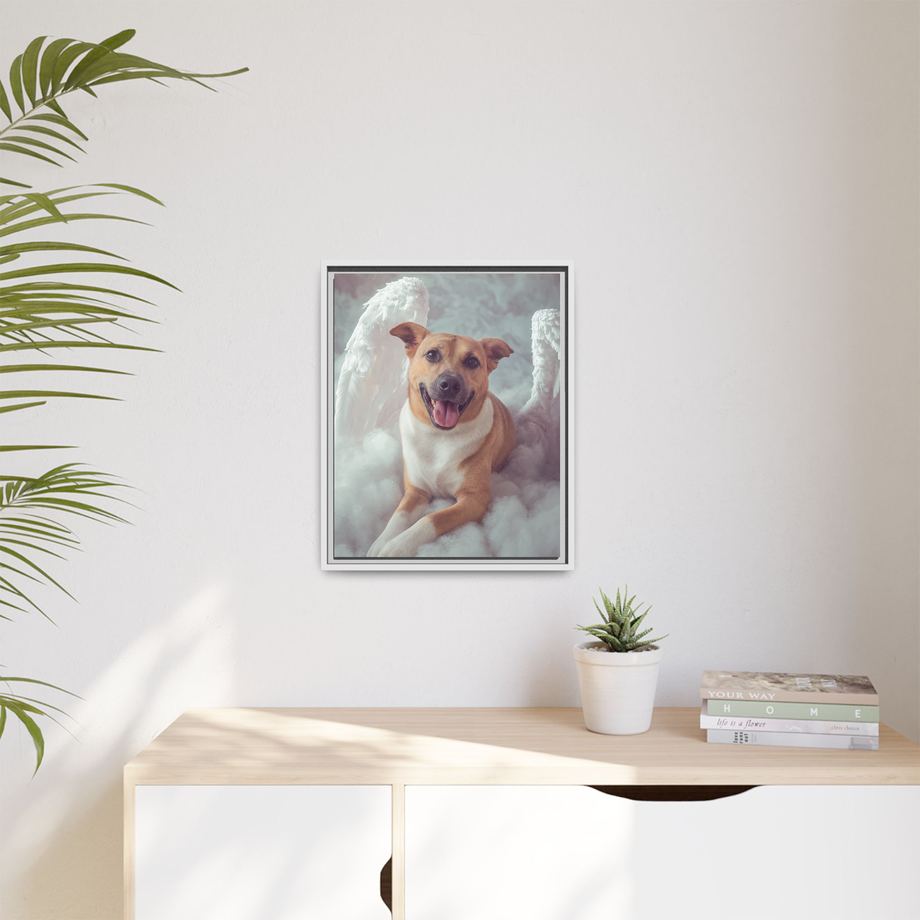 Framed 16x20 White context