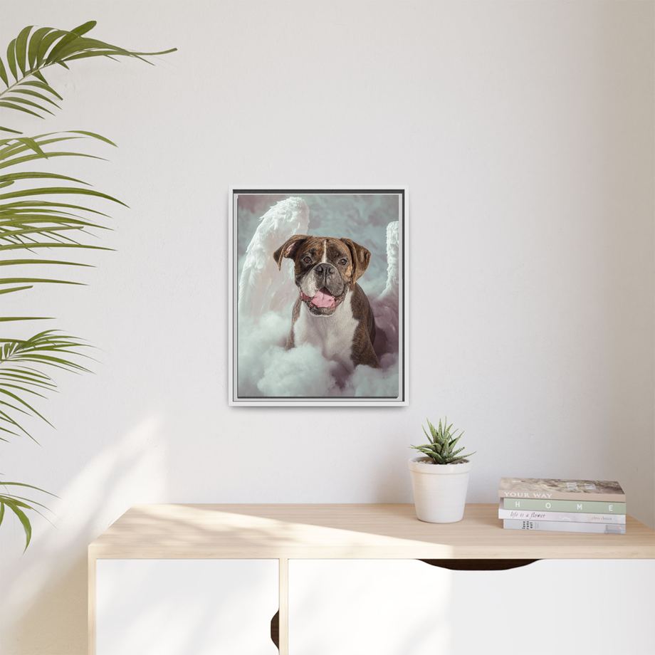 Framed 16x20 White context