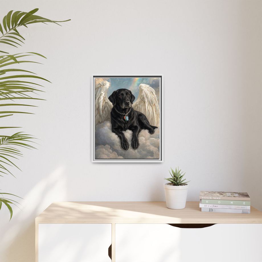 Framed 16x20 White context