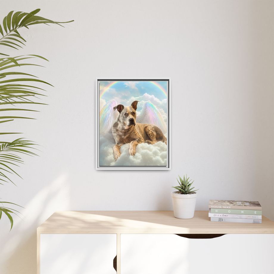 Framed 16x20 White context