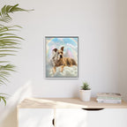 Framed 16x20 White context