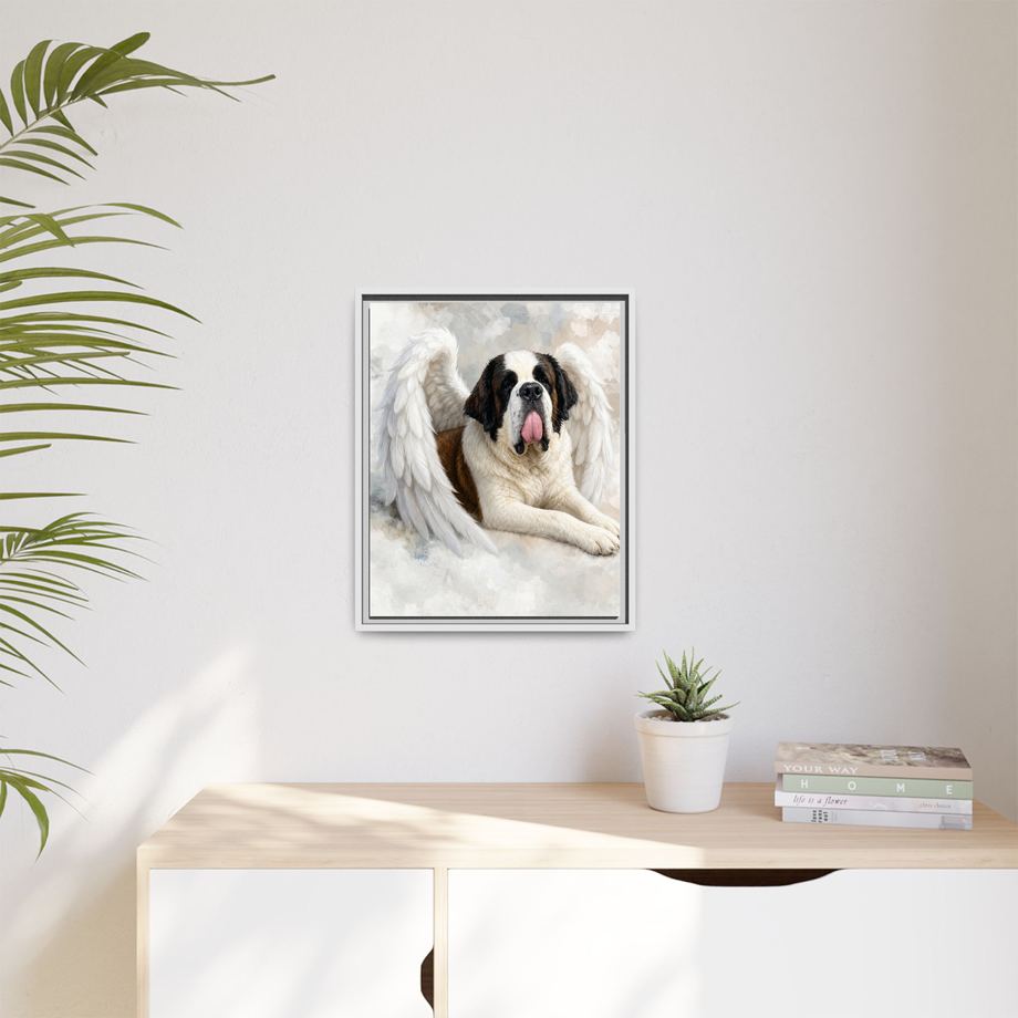 Framed 16x20 White context