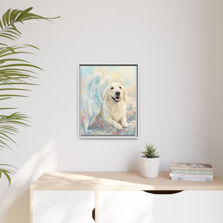 Framed 16x20 White context
