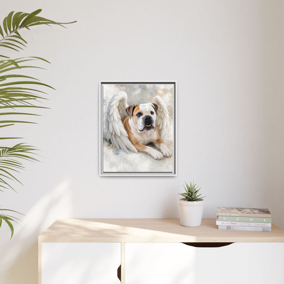 Framed 16x20 White context
