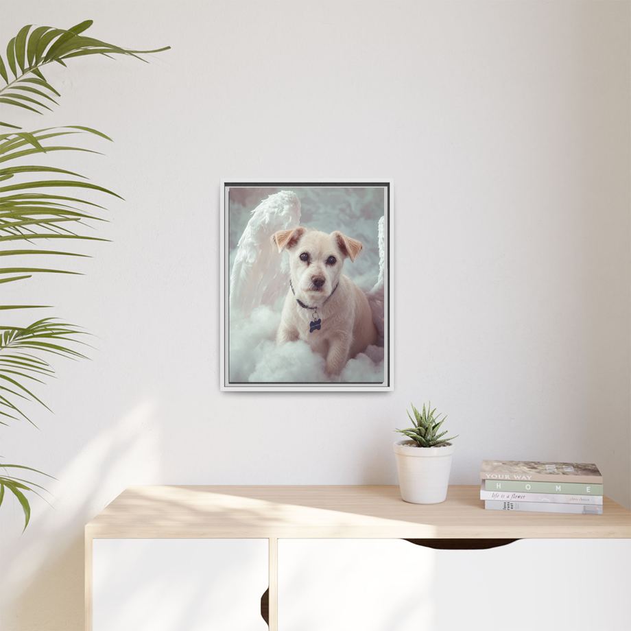 Framed 16x20 White context