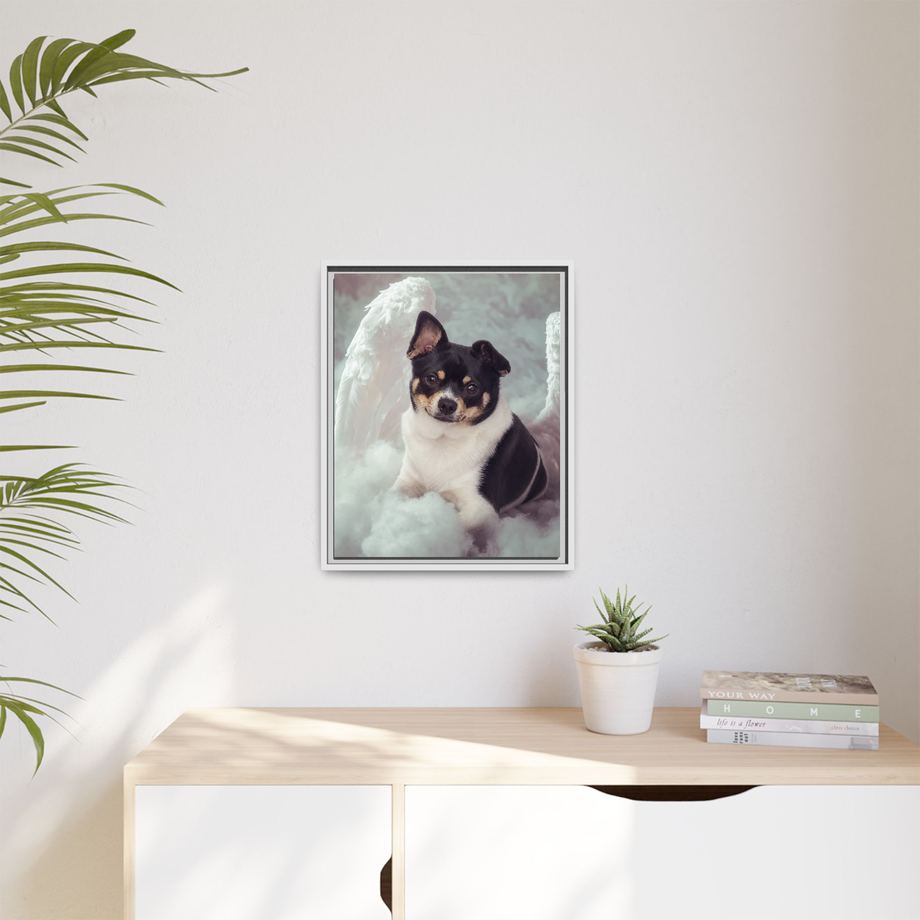 Framed 16x20 White context