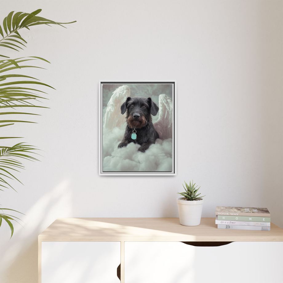 Framed 16x20 White context