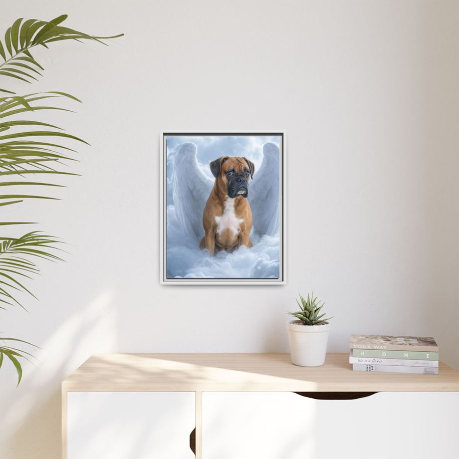Framed 16x20 White context