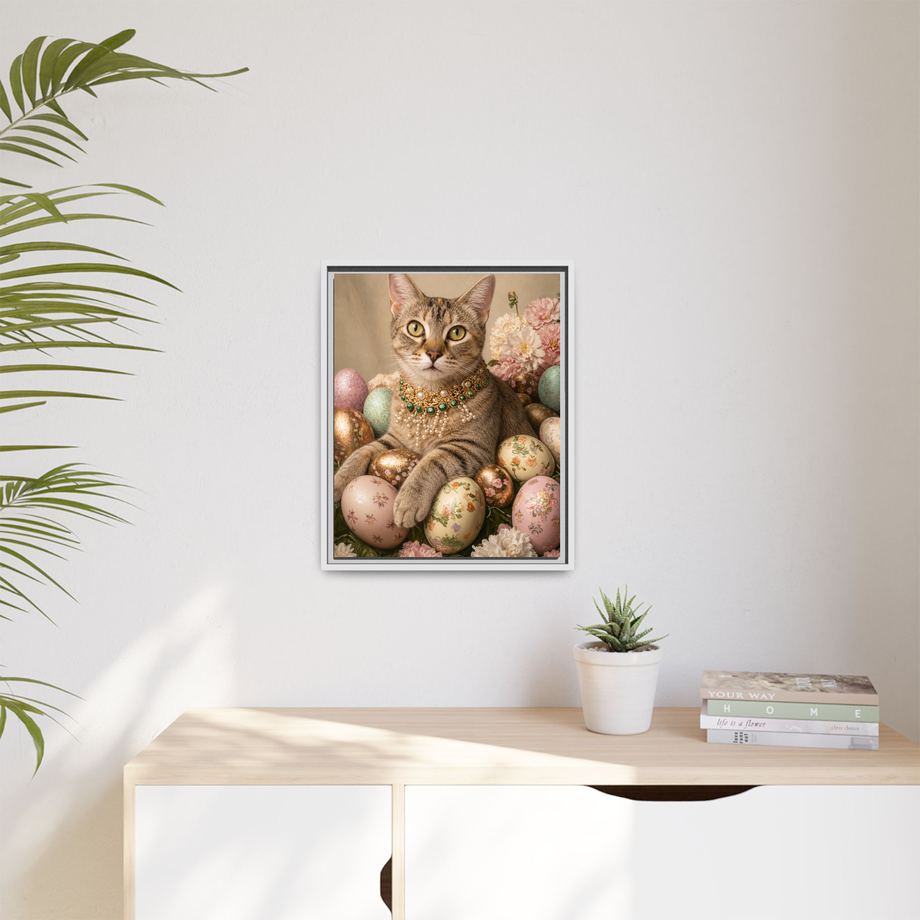 Framed 16x20 White context