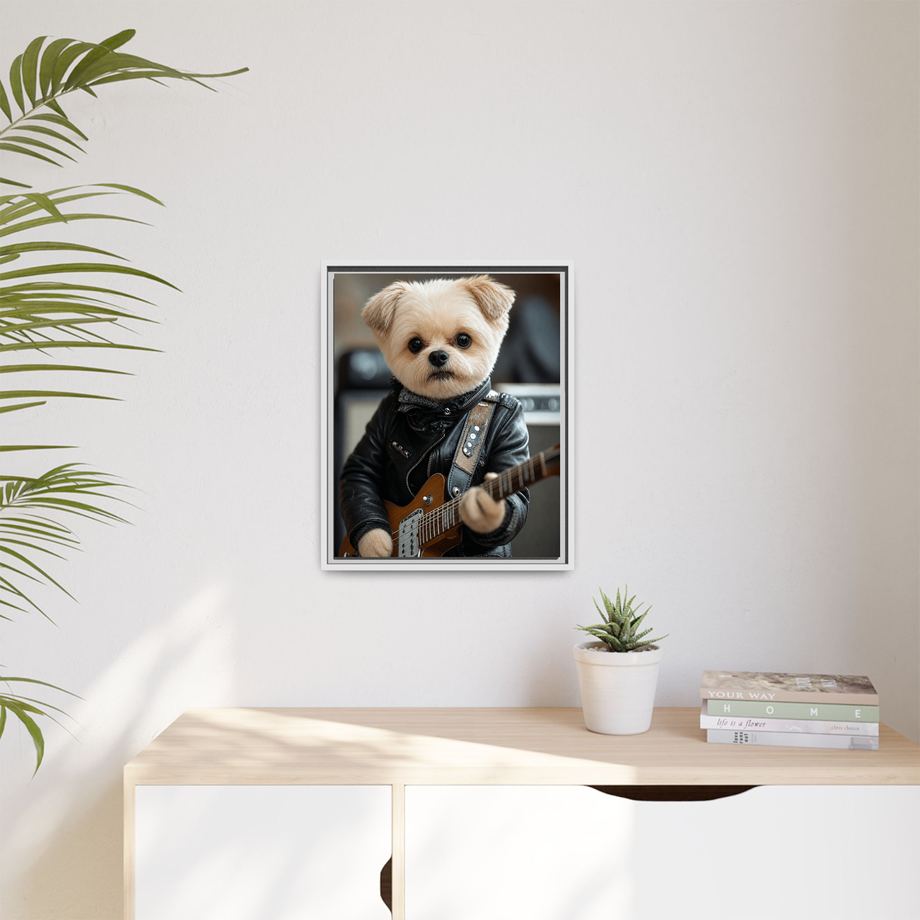 Framed 16x20 White context