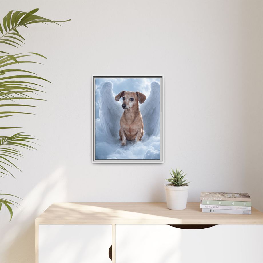 Framed 16x20 White context