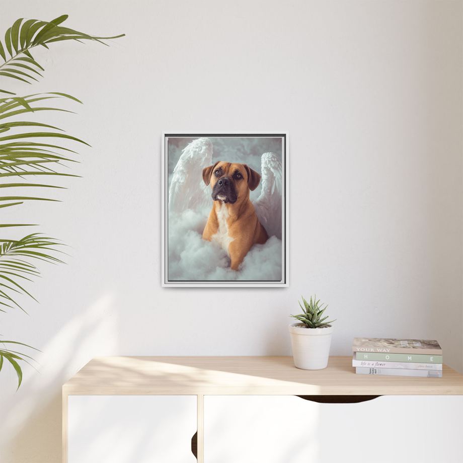 Framed 16x20 White context