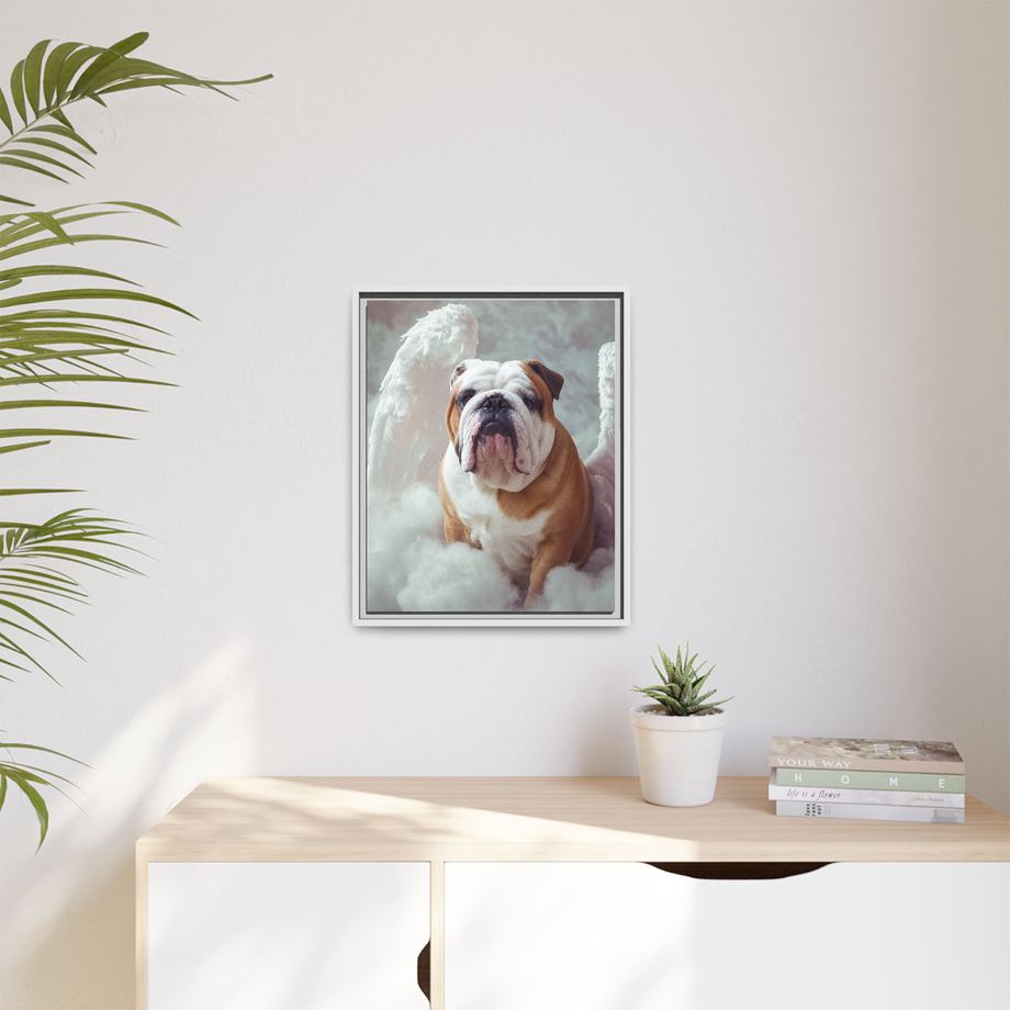 Framed 16x20 White context