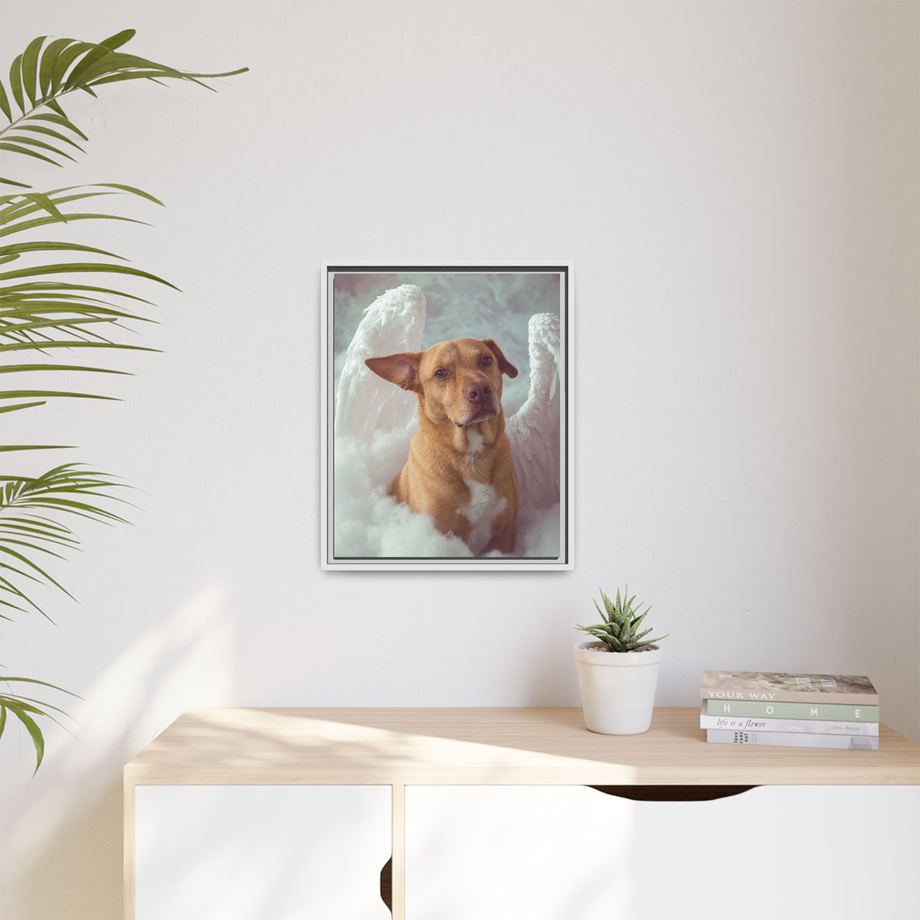 Framed 16x20 White context