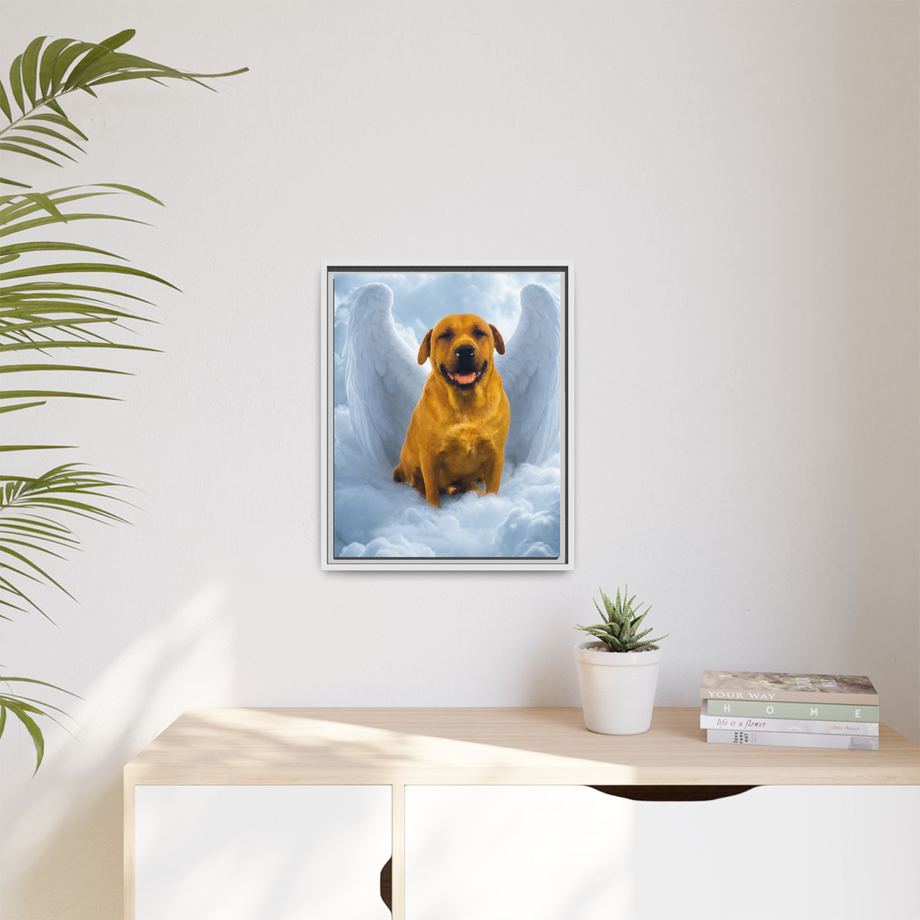Framed 16x20 White context