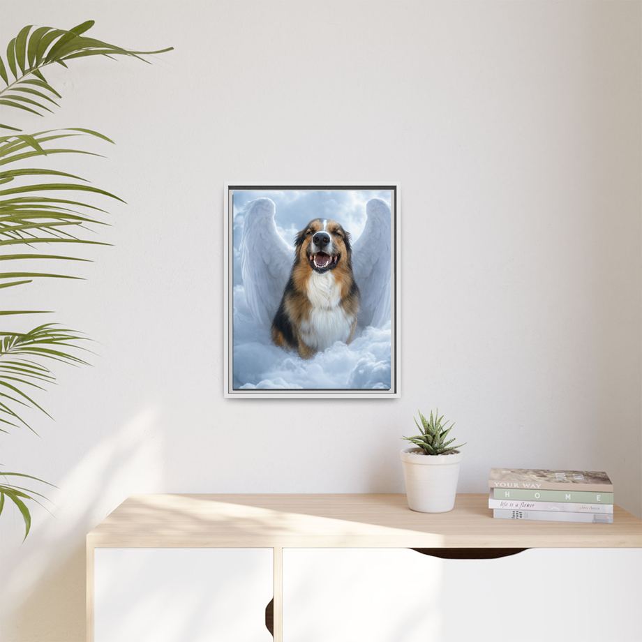 Framed 16x20 White context
